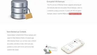 iPhone Backup Viewer screenshot