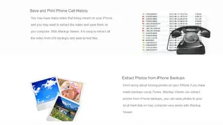 iPhone Backup Viewer screenshot