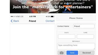 iPhoneFakeText screenshot