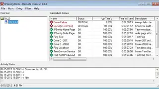 Ipsentry screenshot