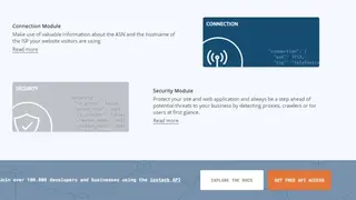 Ipstack screenshot