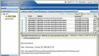 Ipswitch IMail Server screenshot
