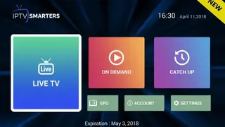 IPTV-SMARTERS PLAYER screenshot