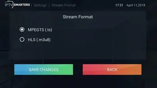 IPTV-SMARTERS PLAYER screenshot