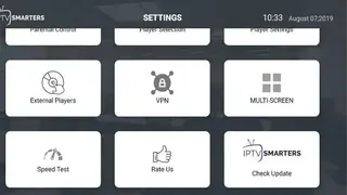 IPTV-SMARTERS PLAYER screenshot