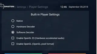 IPTV-SMARTERS PLAYER screenshot