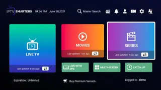 IPTV Smarters Pro screenshot