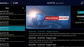IPTV Smarters Pro screenshot