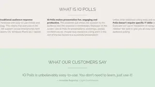 IQ Polls screenshot