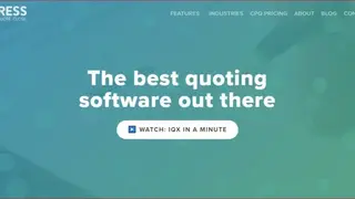 iQuoteXpress screenshot