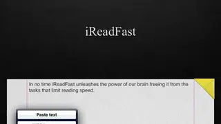 iReadFast screenshot