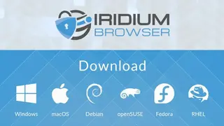 Iridium Web Browser screenshot