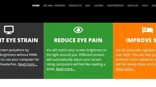 Iris Eye Protection screenshot