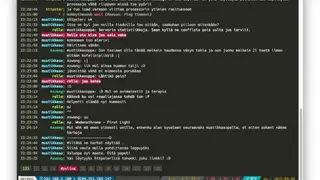 Irssi screenshot