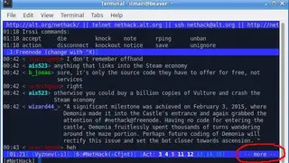 Irssi screenshot