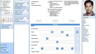 iSaIus EHR screenshot