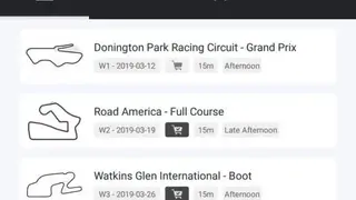 iSchedule for iRacing screenshot