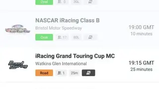 iSchedule for iRacing screenshot