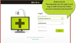 ISL Online screenshot