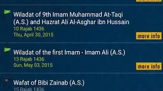 Islamic Calendar by iLogcreations screenshot