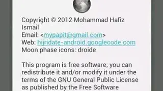 Islamic Hijri Date screenshot