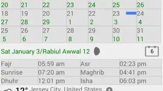 Islamic Prayer Time & Calendar screenshot