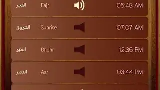 Islamic Prayer Times & Qibla screenshot