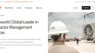 ISNetworld screenshot