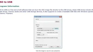ISO to USB screenshot