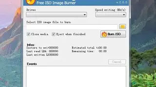 ISOburn screenshot