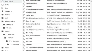 Isotope Mail Client screenshot