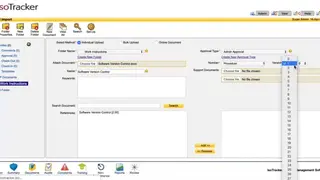 isoTracker Document Management screenshot