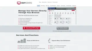 ISPConfig screenshot