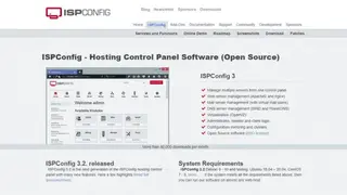 ISPConfig screenshot