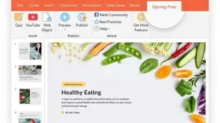 iSpring Free screenshot