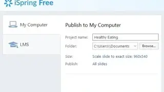 iSpring Free screenshot