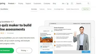 iSpring QuizMaker screenshot