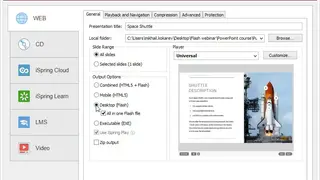 iSpring River screenshot