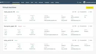 Ispsystem VMmanager screenshot