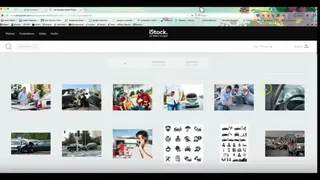 iStockPhoto screenshot