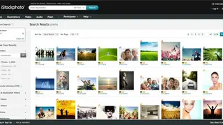 iStockPhoto screenshot