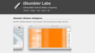 iStumbler screenshot