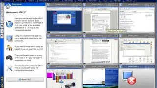 iTALC OpenSource Classroom Management screenshot