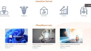 ITAnyWhere Cloud screenshot