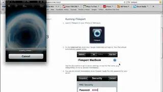 iTeleport screenshot