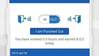 iTimePunch Plus Time Sheet App screenshot