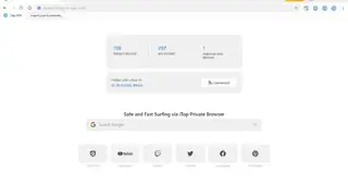 iTop Private Browser screenshot