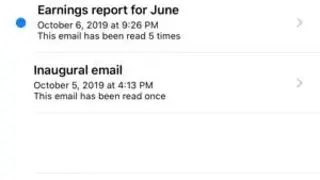 iTrackmail screenshot