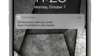 iTrackmail screenshot