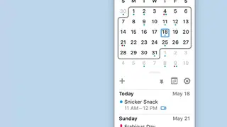 Itsycal screenshot